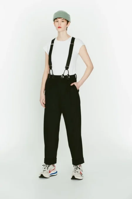 MARGAUX LONNBERG . Pantalon Bells noir