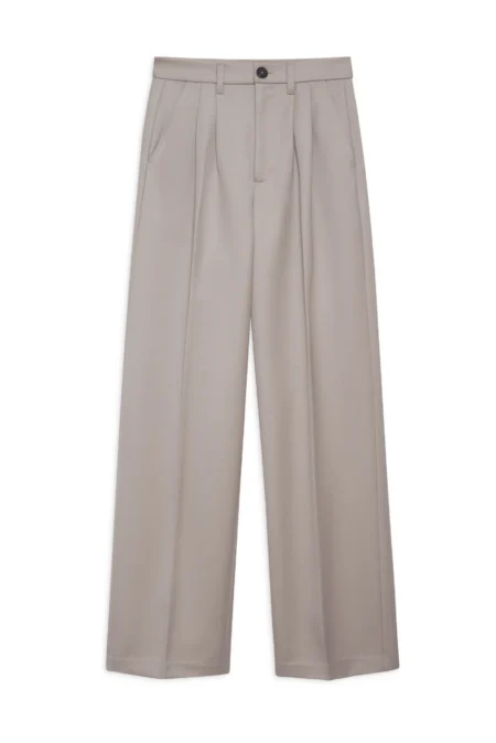 ANINE BING . Pantalon Carrie taupe