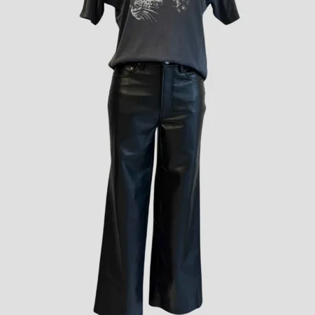 ANINE BING - Pantalon en Cuir Manon