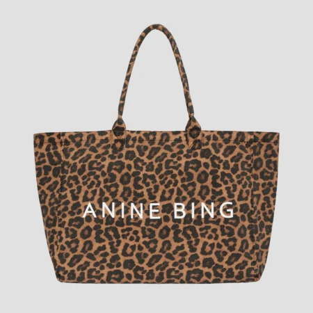 Sac ANINE BING Leo Canvas Tote