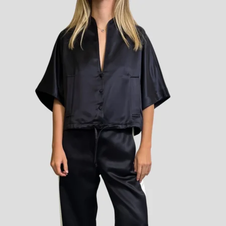Chemise navy Margaux Lonnberg