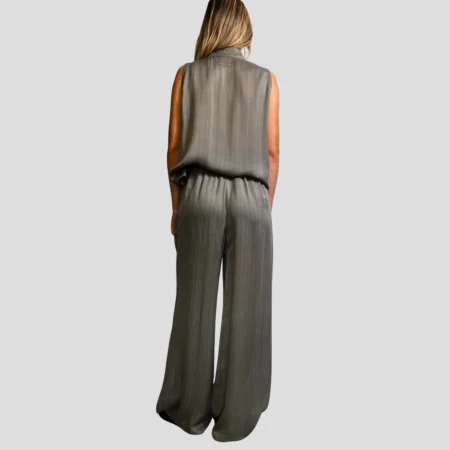pantalon Margaux Lonnberg Ned kaki stripes