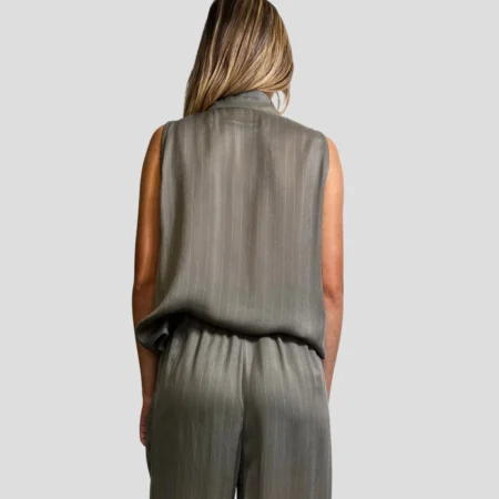 top Margaux Lonnberg Bale kaki stripes