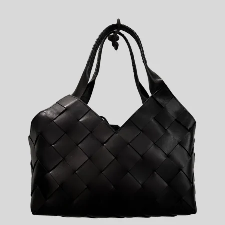 DRAGON DIFFUSION - Sac Castello En Cuir Noir