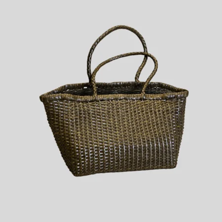 sac dragon diffusion B Weave Basket Small cuir