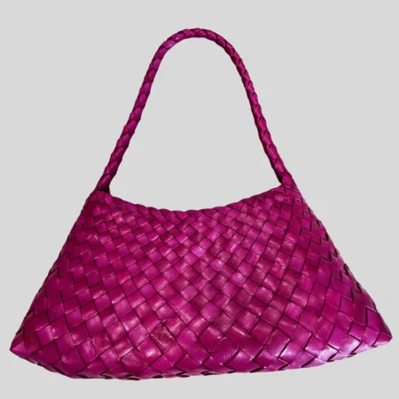 sac dragon diffusion Rosanna Fuchsia en cuir