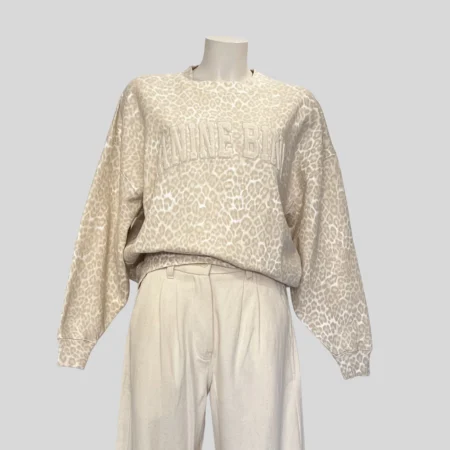 sweat leopard Anine Bing