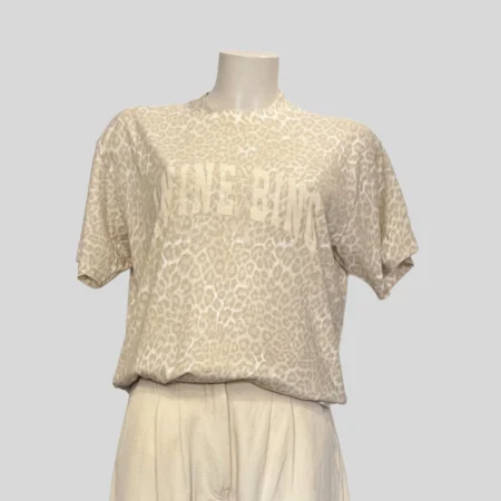 t-shirt leopard Anine Bing