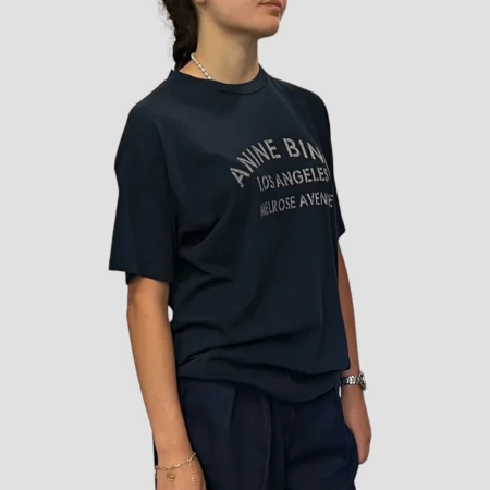 t-shirt Anine Bing bleu marine