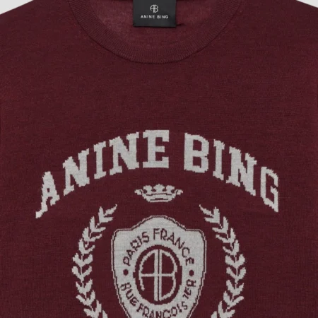 Sweat Mia Burgundy Anine Bing