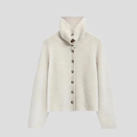 Cardigan Milo Greige Knit-ted
