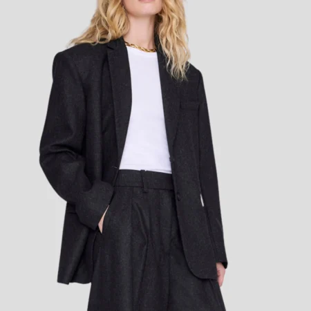 Blazer Quinn Anine Bing Dark Grey