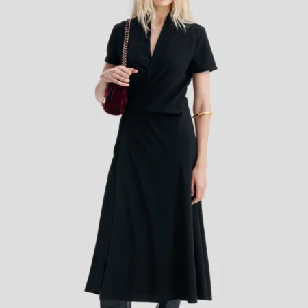 Robe Halima Noire Vanessa Bruno