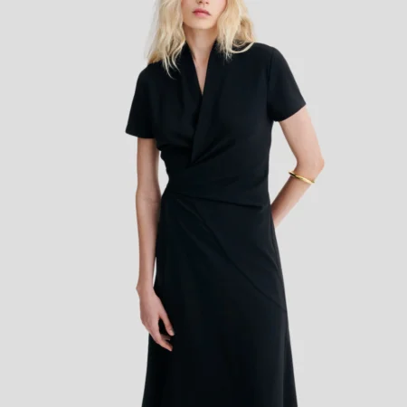Robe Halima Noire Vanessa Bruno