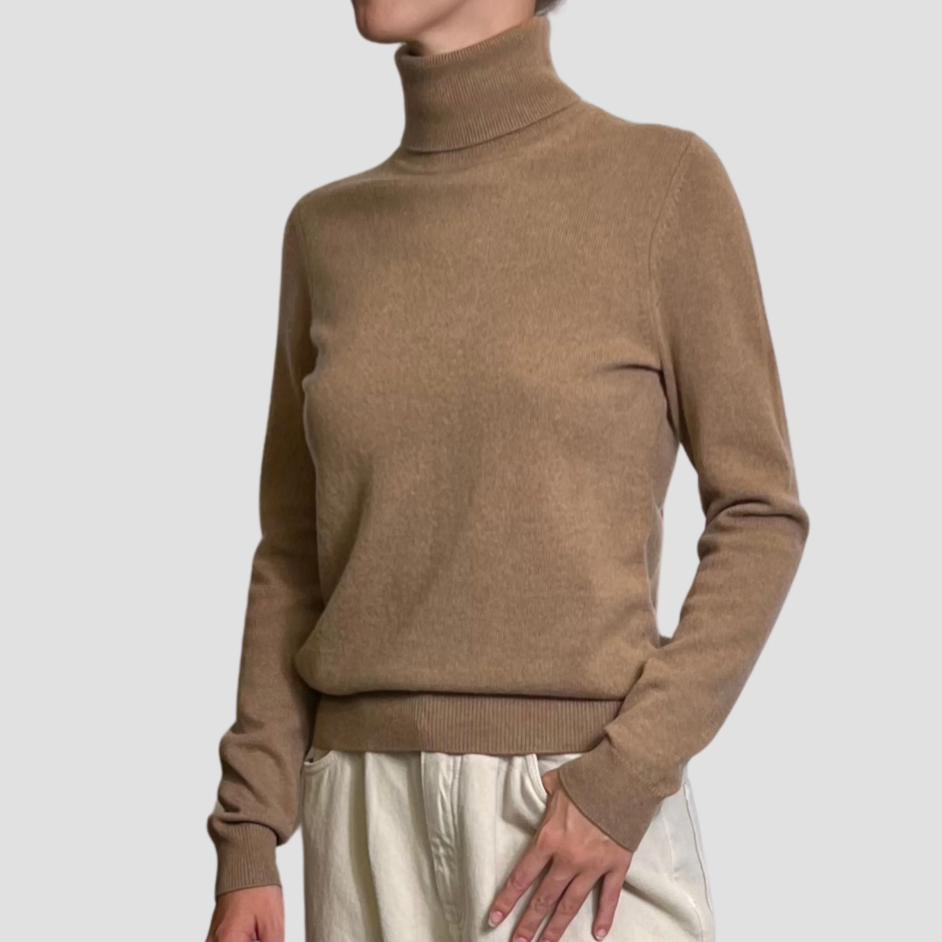 Pull col roulé Origines Kraft Bompard